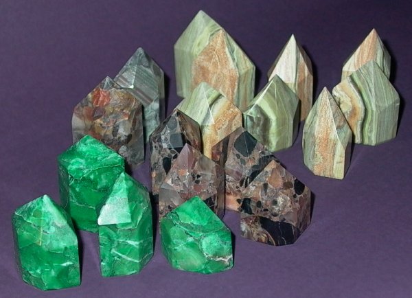Healing Crystals (Budd Stone, Pudding Stone and Serpentine)